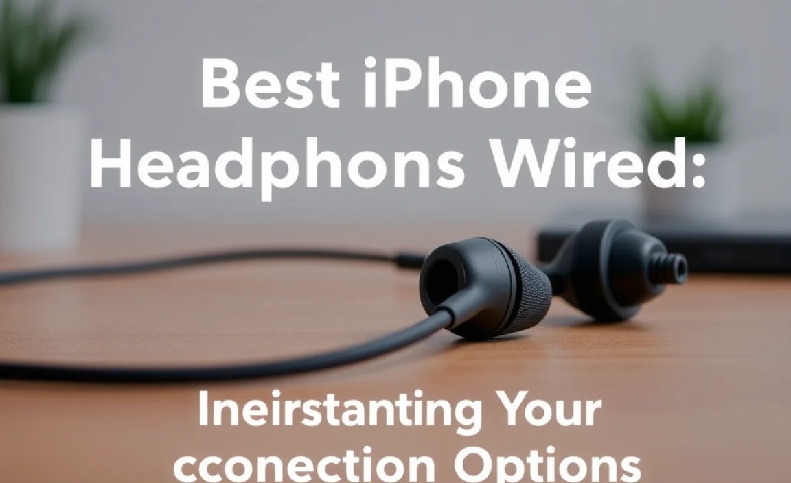 iPhone and Wired Audio: Understanding Your Connection Options