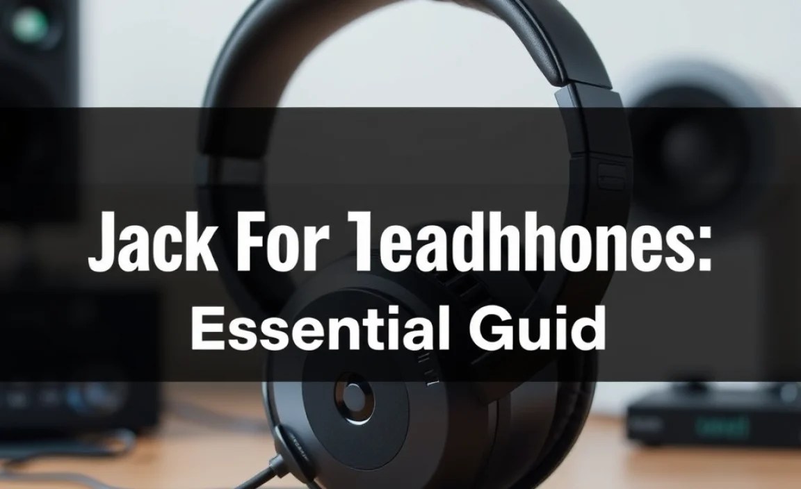 Jack For Headphones: Essential Guide