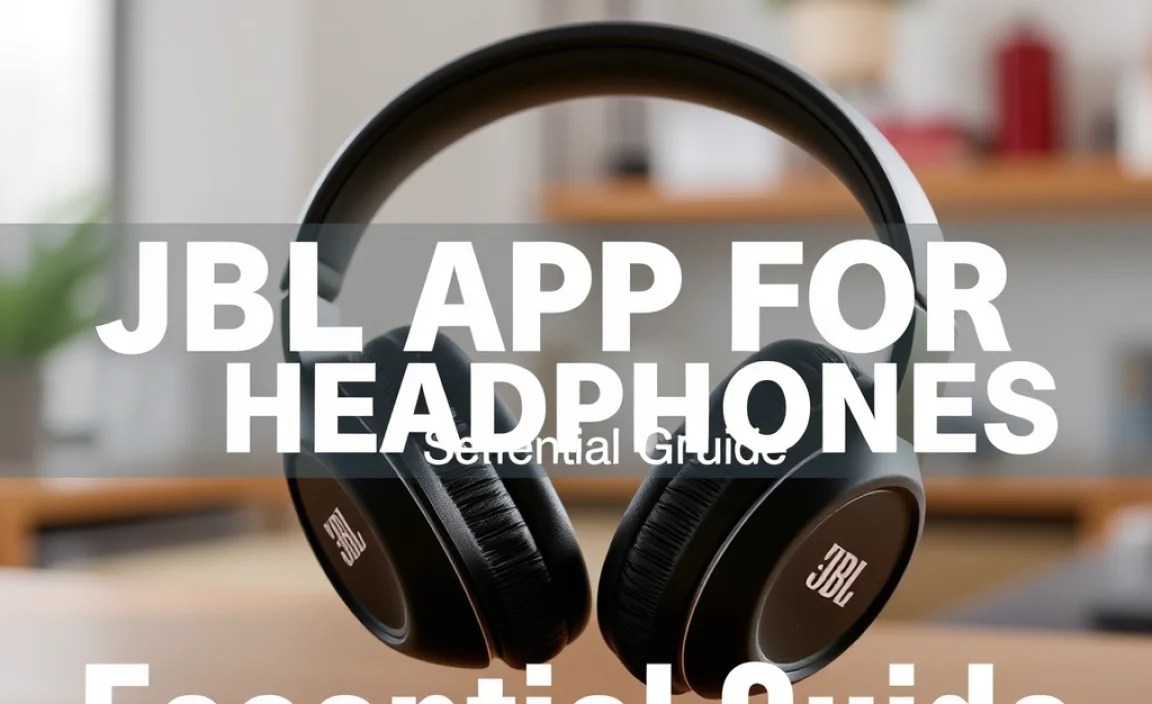 JBL App for Headphones: Essential Guide