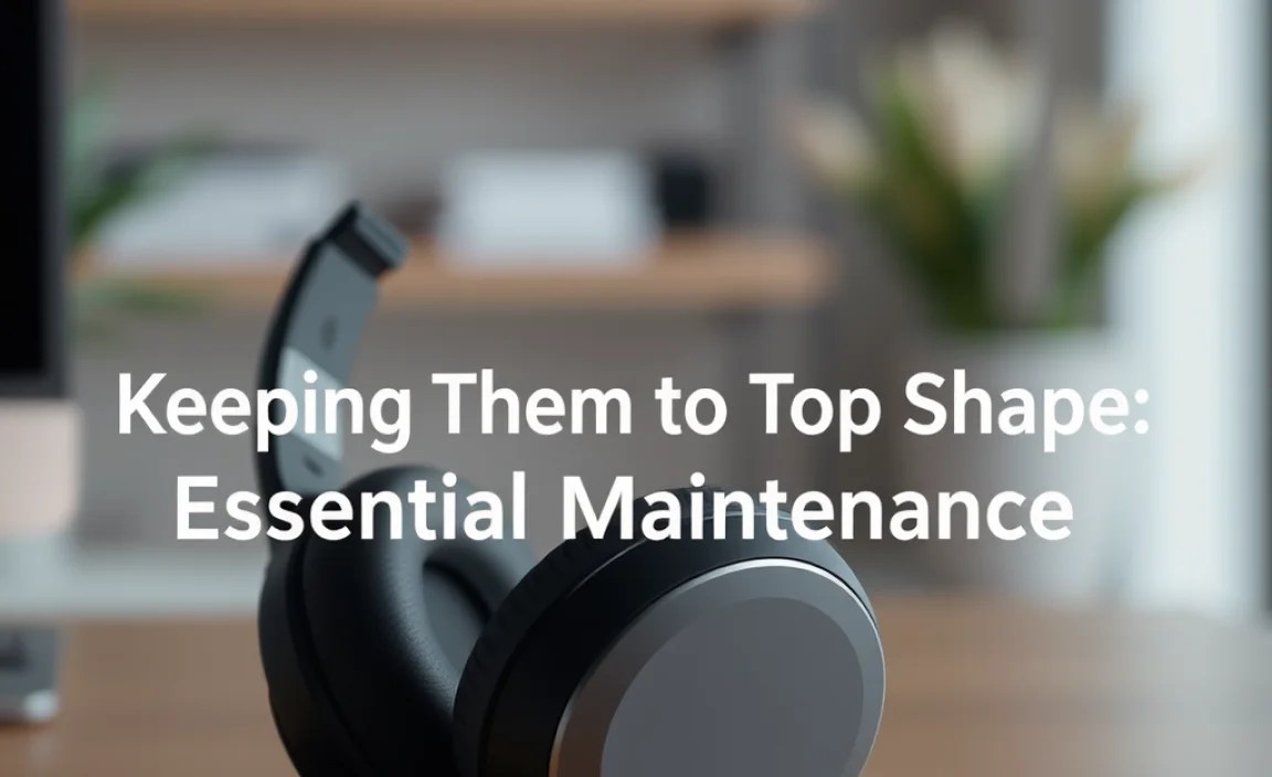 Keeping Them in Top Shape: Essential Maintenance