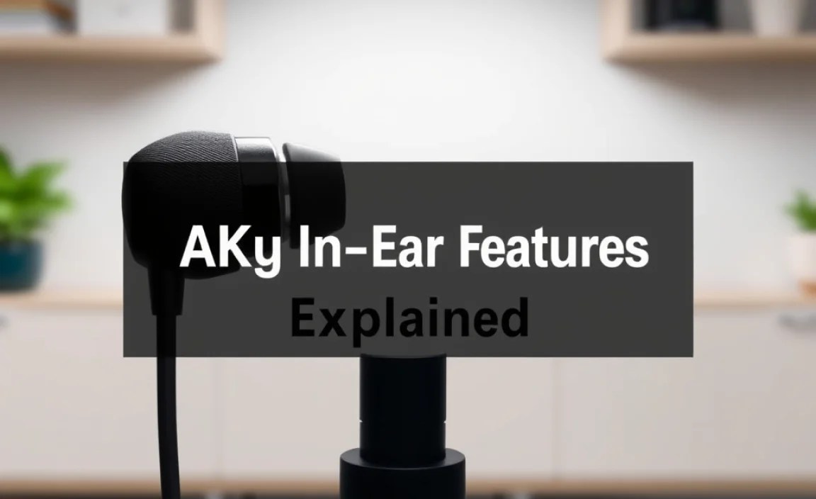 Key AKG In-Ear Features Explained