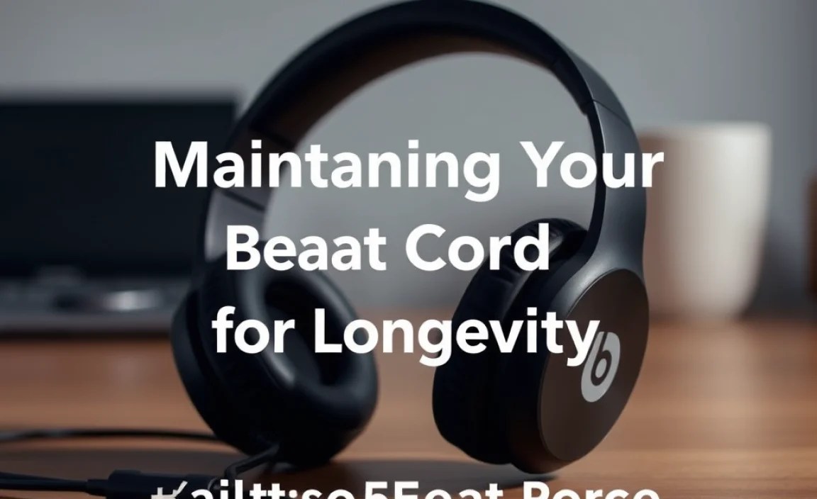 Maintaining Your Beats Cord for Longevity