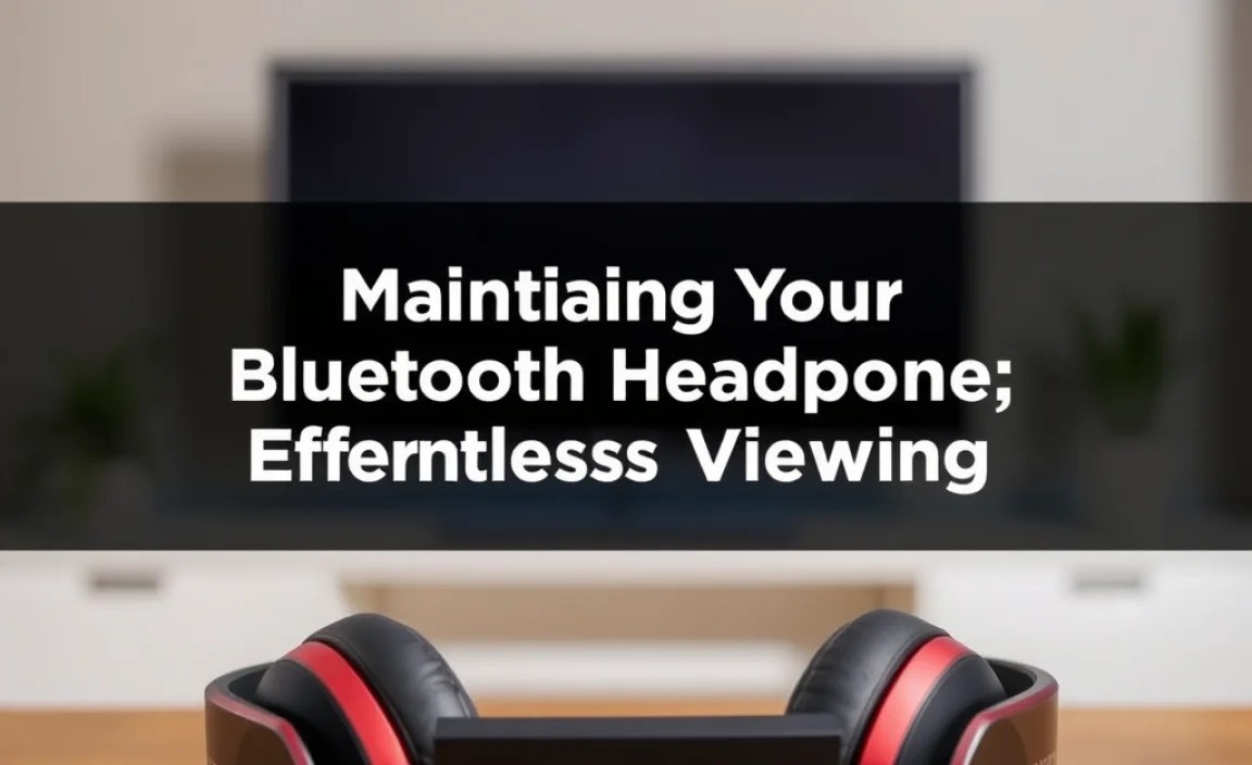 Maintaining Your Bluetooth Headphones for Longevity