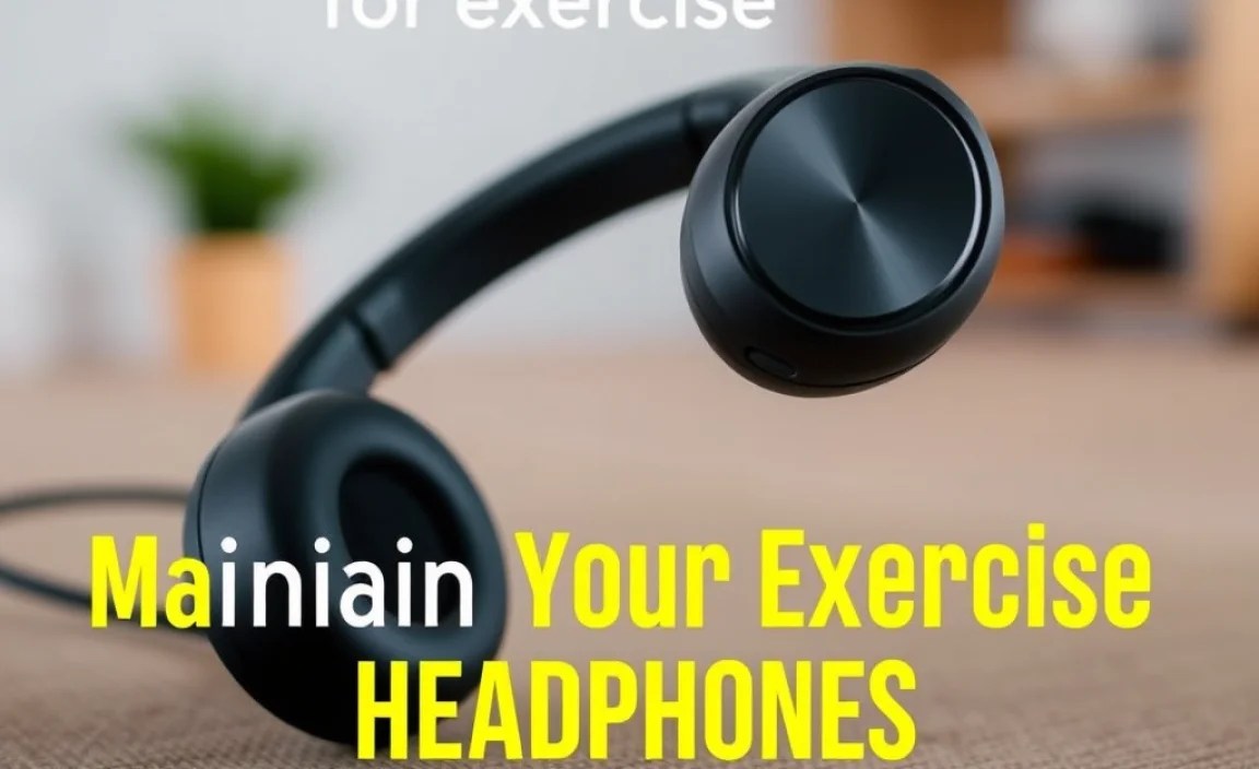 Maintaining Your Exercise Headphones