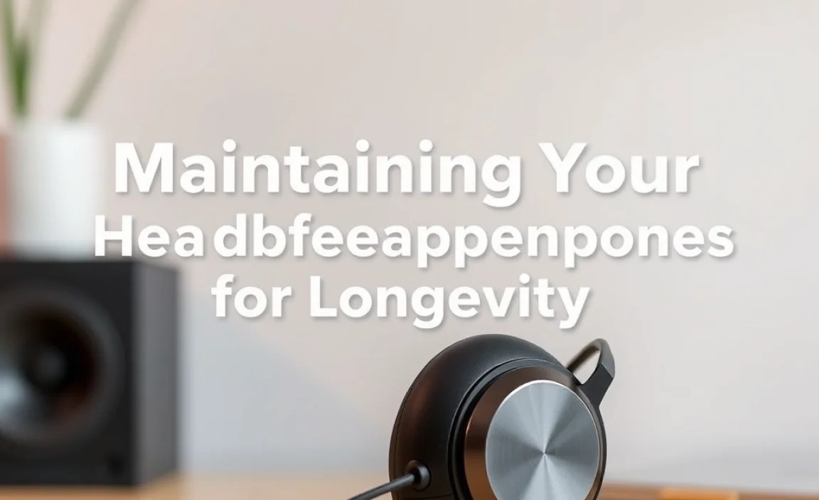 Maintaining Your Headphones for Longevity