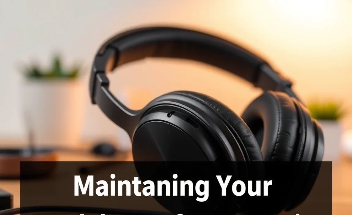 Maintaining Your Headphones for Longevity