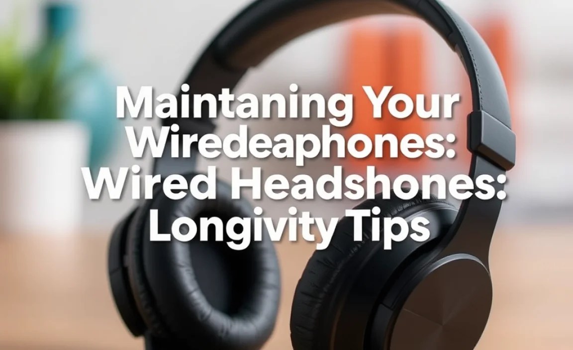 Maintaining Your Wired Headphones: Longevity Tips