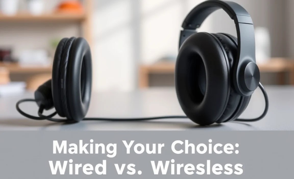 Making Your Choice: Wired vs. Wireless