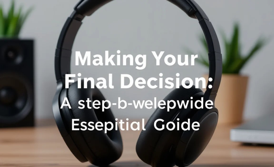 Making Your Final Decision: A Step-by-Step Approach