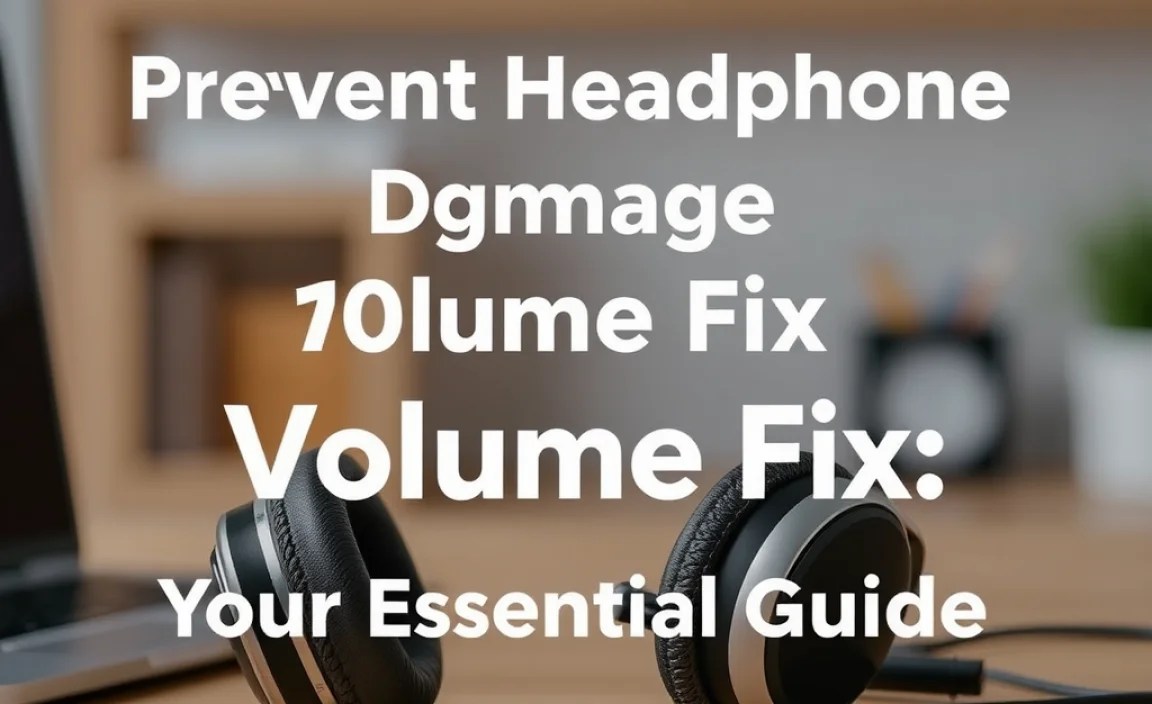 Prevent Headphone Damage Volume Fix: Your Essential Guide