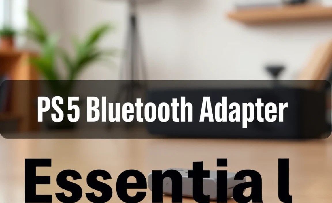 Ps5 Bluetooth Adapter: Essential Wireless Audio