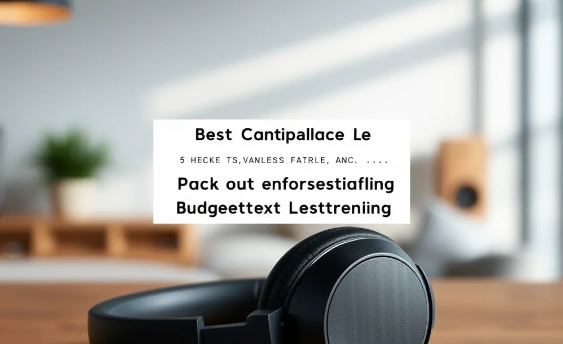Quick Comparison Table: Budget ANC Headphones