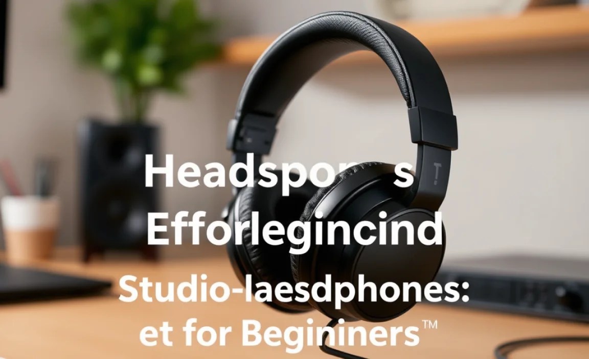 Recommended Studio Headphones for Beginners
