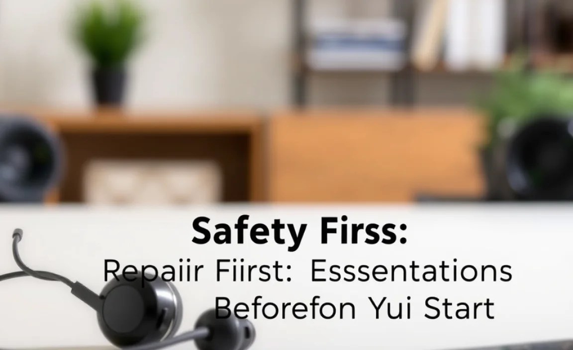 Safety First: Essential Precautions Before You Start