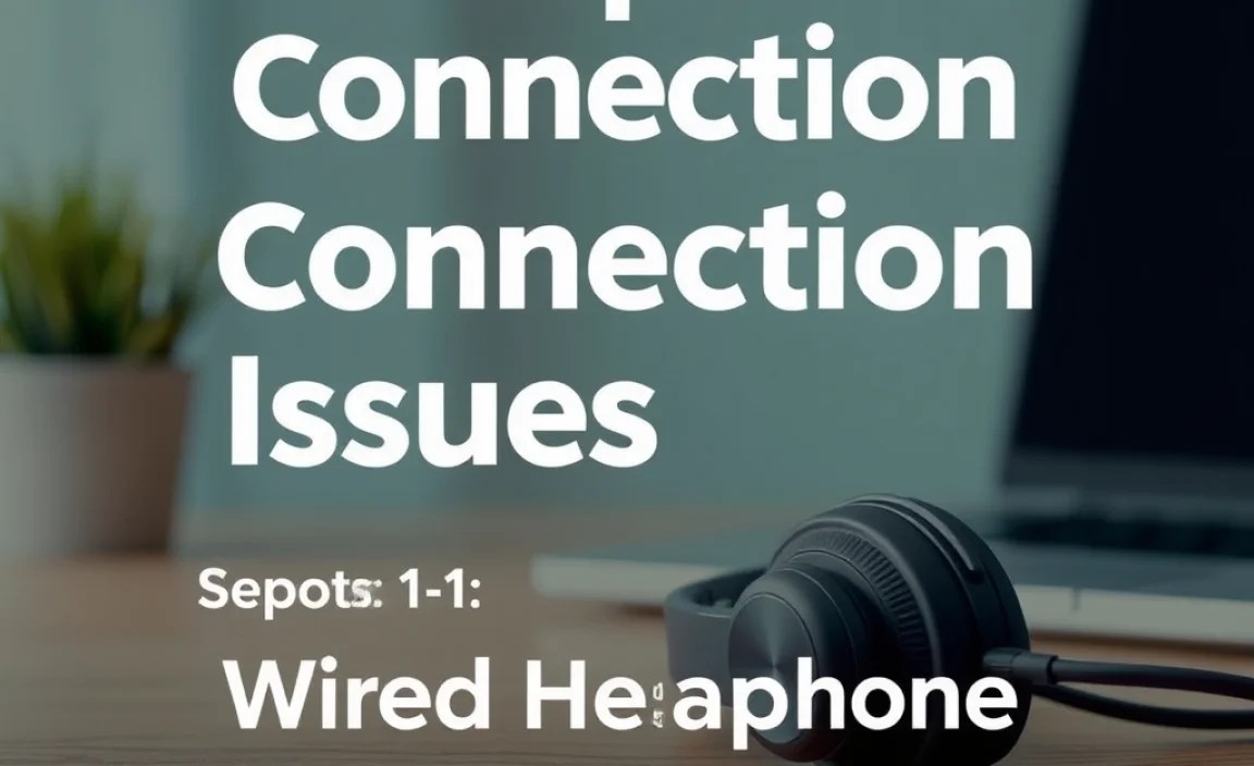 Section 1: Troubleshooting Wired Headphone Connection Issues