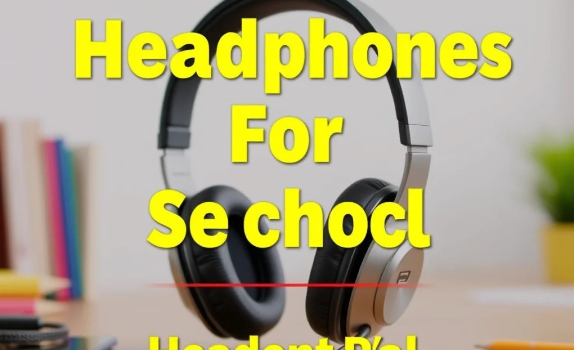 Setting Up and Using Headphones at School