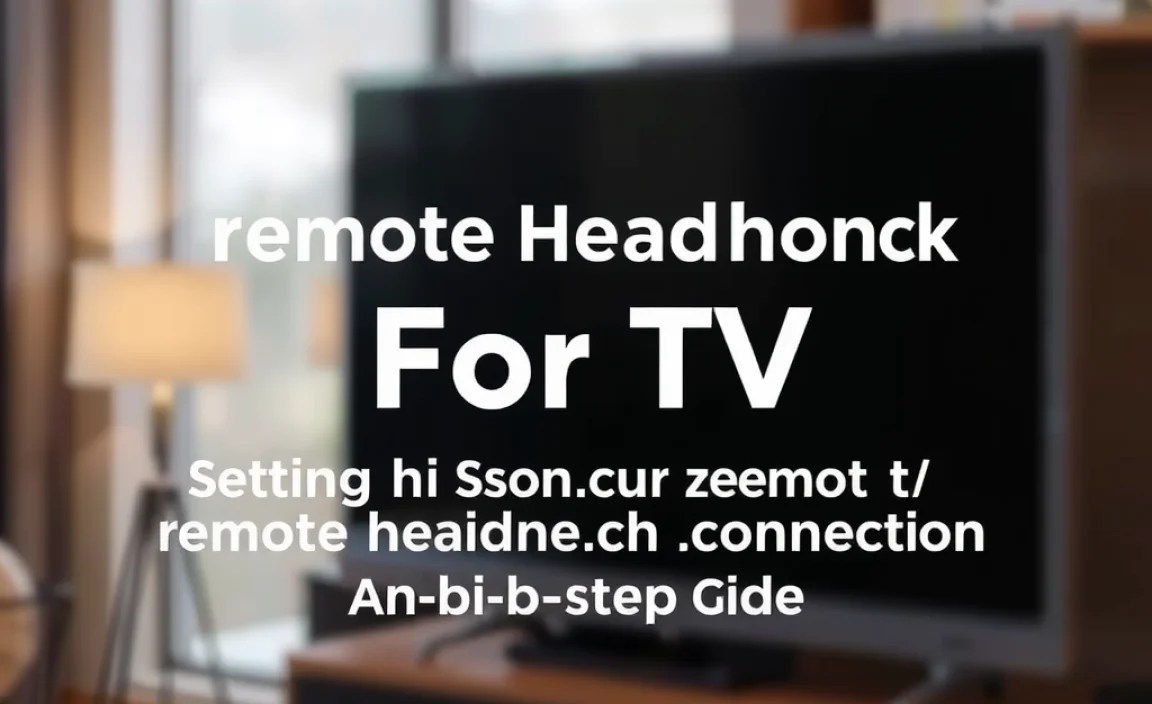 Setting Up Your Remote Headphone Connection: A Step-by-Step Guide