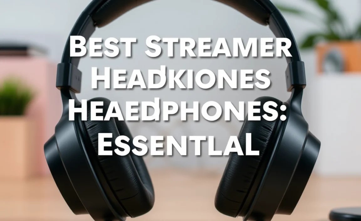 Setting Up Your Streamer Headphones