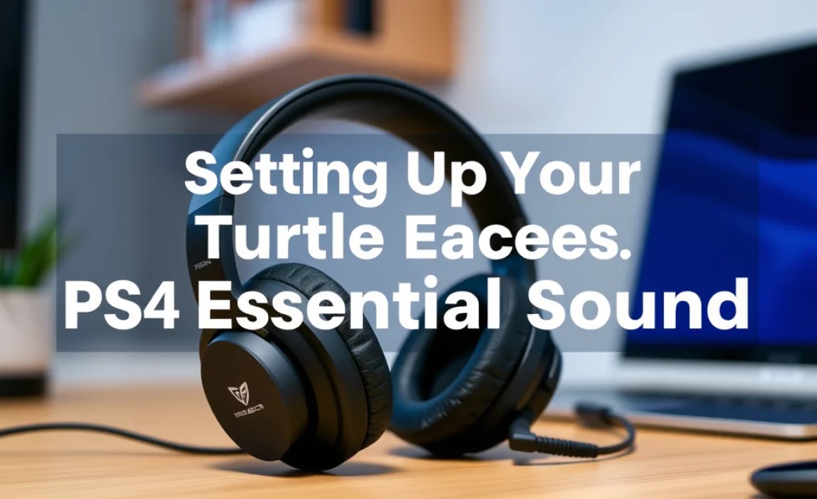 Setting Up Your Turtle Beach PS4 Headphones