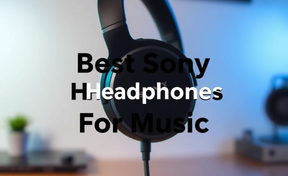 Sony Headphone Types Explained