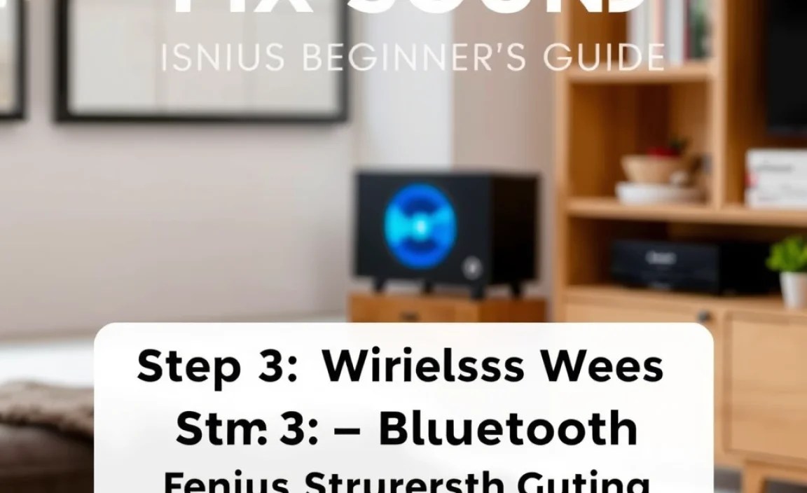 Step 3: Wireless Woes – Bluetooth Troubleshooting