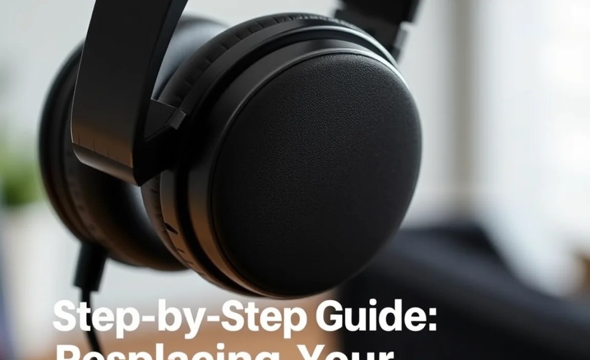 Step-by-Step Guide: Replacing Your Headphone Earpads