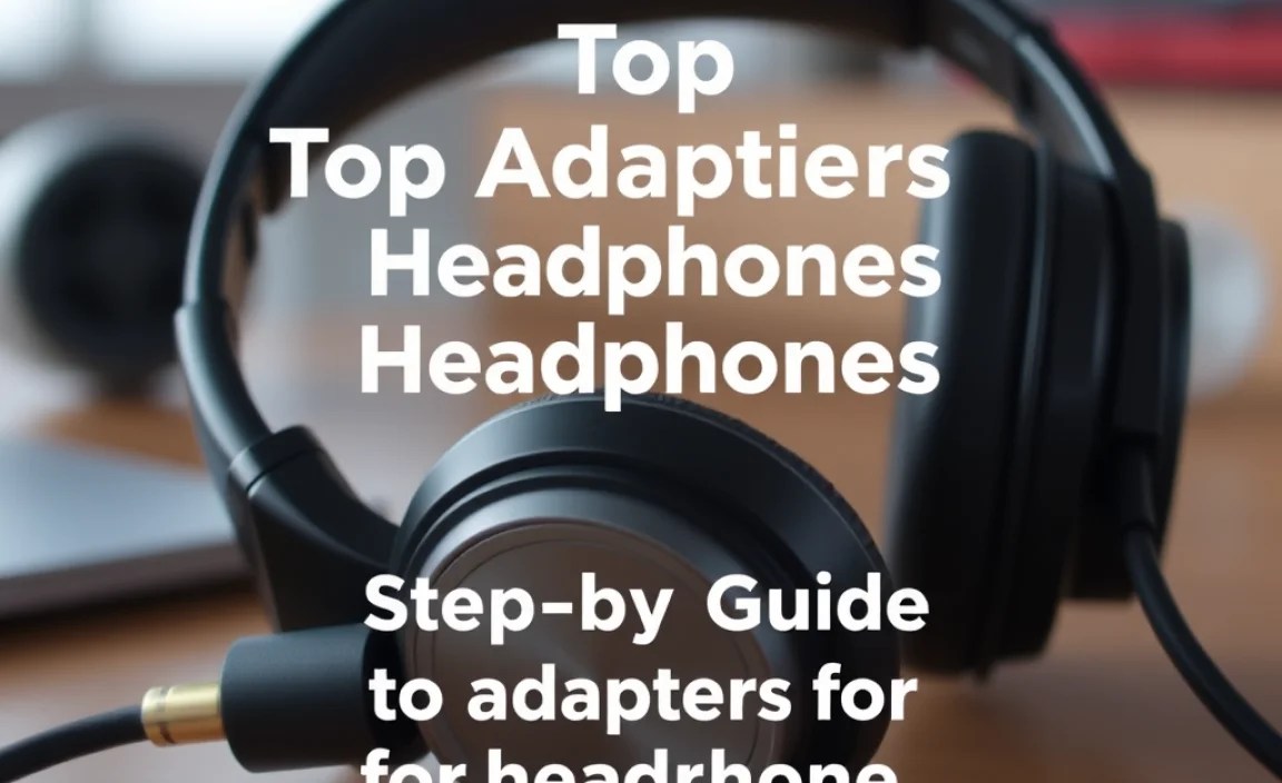 Step-by-Step Guide to adapters for headphones