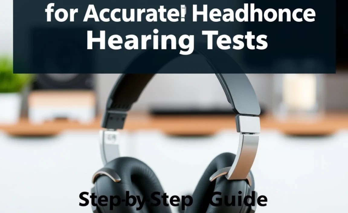 Step-by-Step Guide to computer headphones for testing hearing