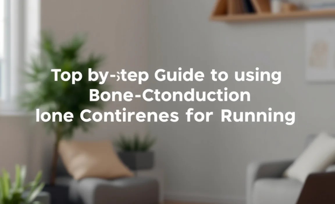 Step-by-Step Guide to Using Bone Conduction Headphones for Running