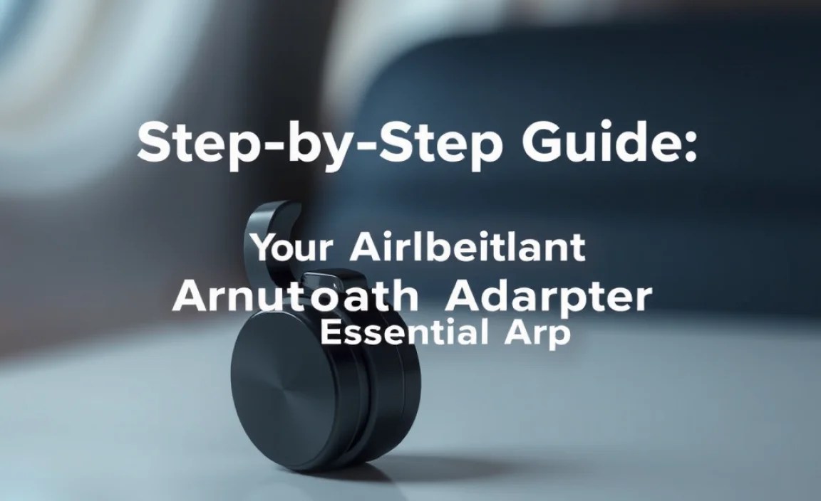Step-by-Step Guide: Using Your Airplane Bluetooth Adapter