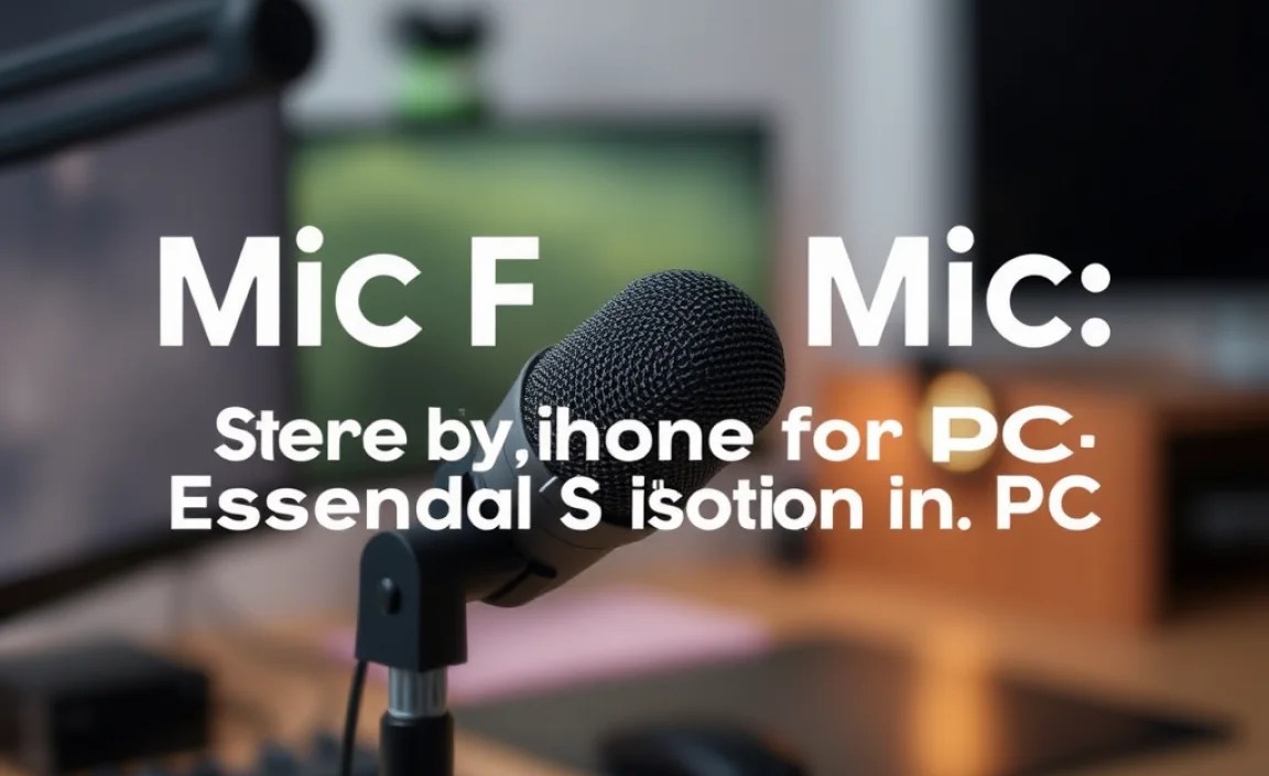 Step-by-Step Headphone Mic Setup for PC