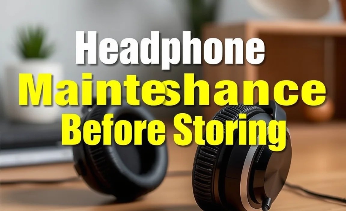 Step-by-Step: Preparing Your Headphones for Storage
