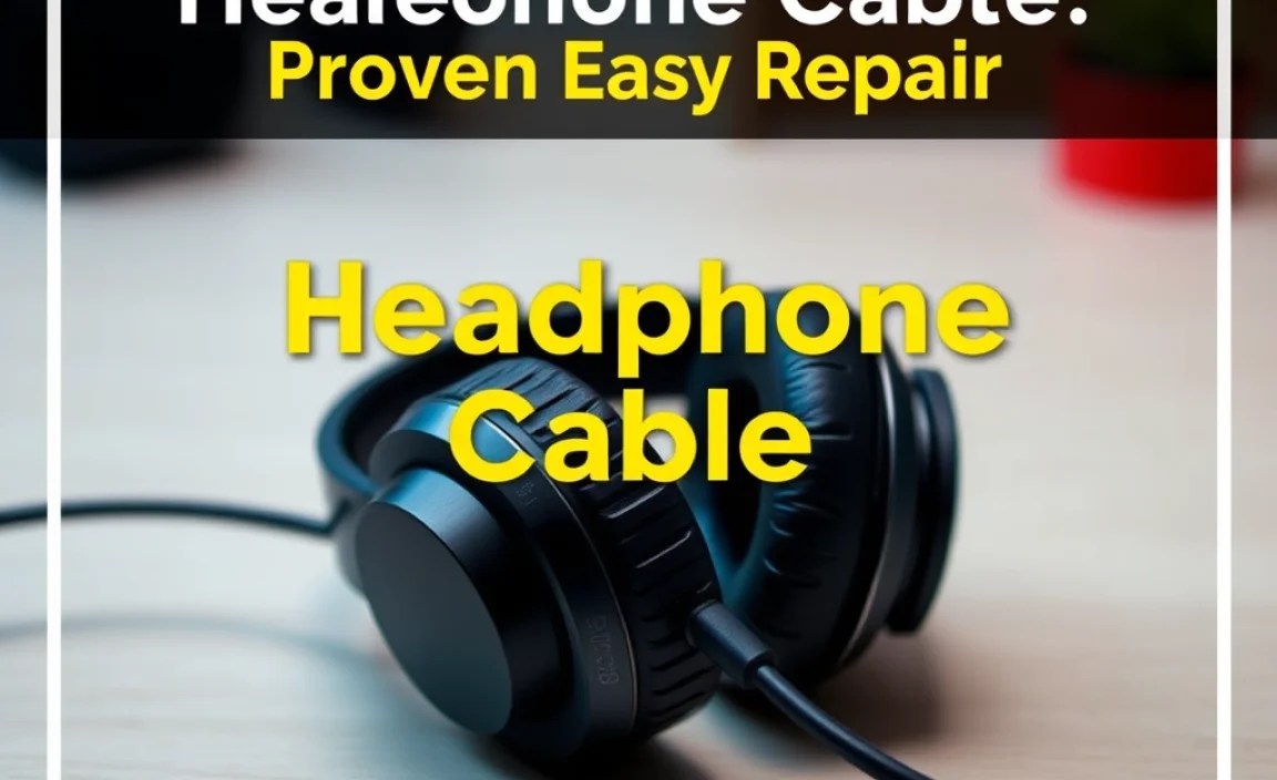 Step-by-Step Repair Guide: Tackling a Broken Cable