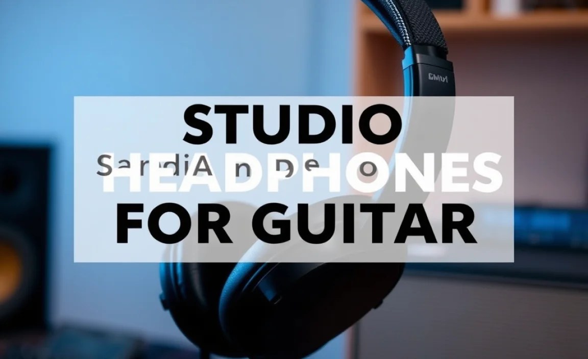 Studio Headphones For Guitar: Essential Guide