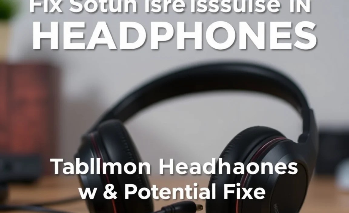 Table: Common Headphone Issues & Potential Fixes