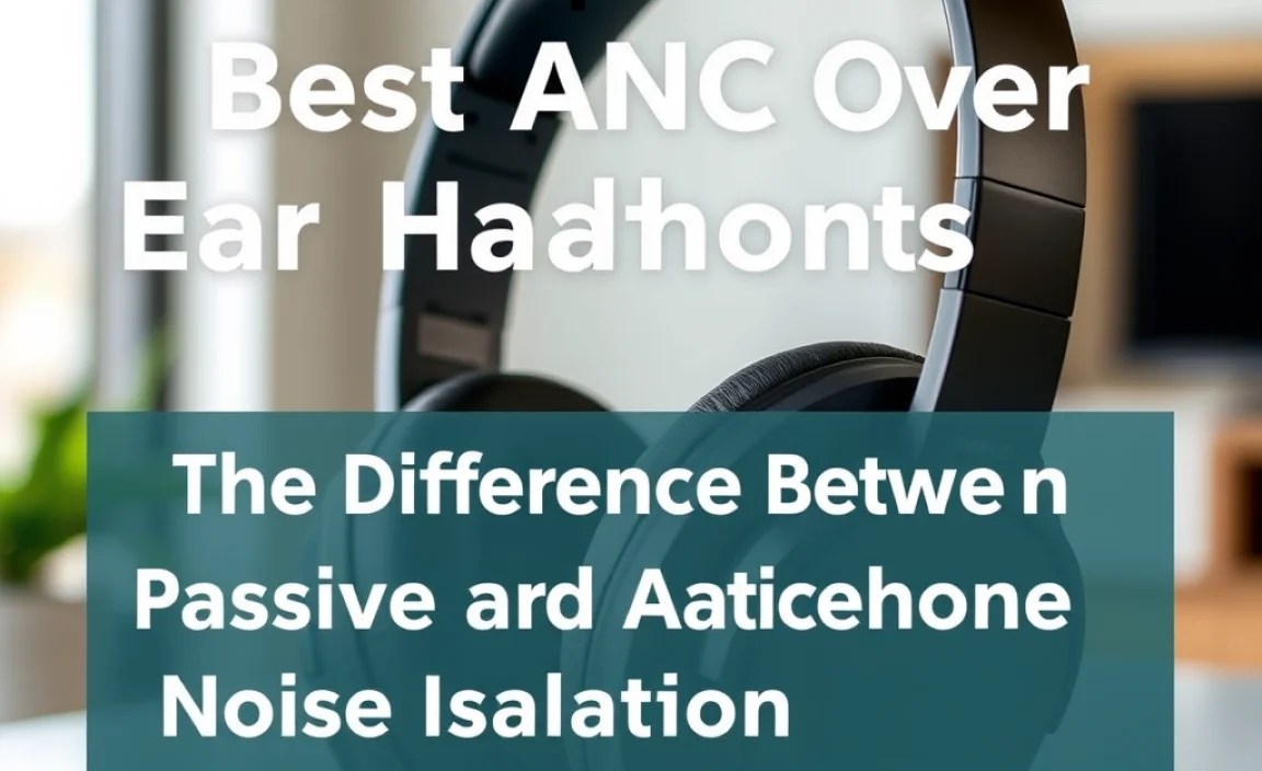 The Difference Between Passive and Active Noise Isolation