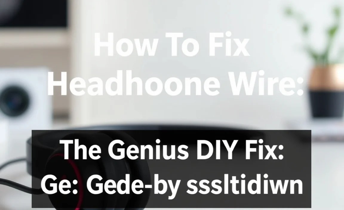 The Genius DIY Fix: Step-by-Step Guide