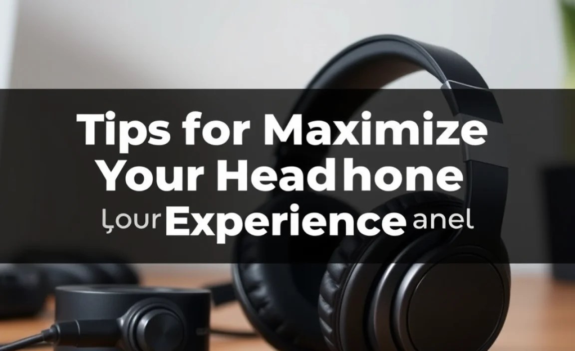 Tips for Maximizing Your Headphone Experience