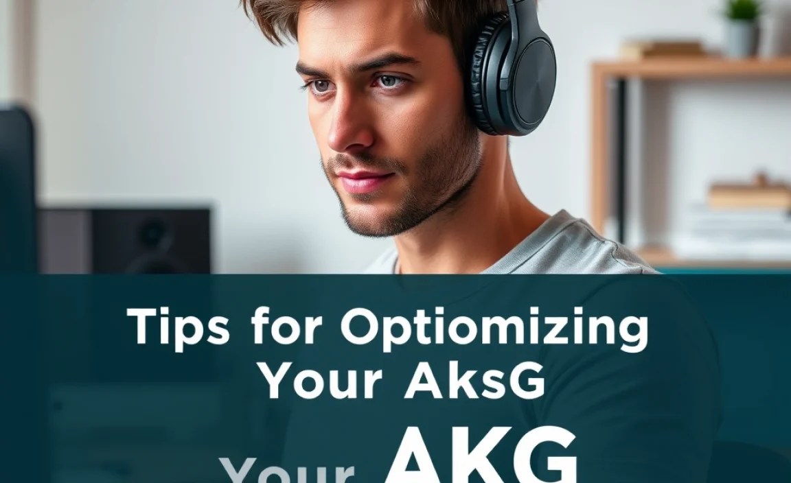 Tips for Optimizing Your AKG Experience