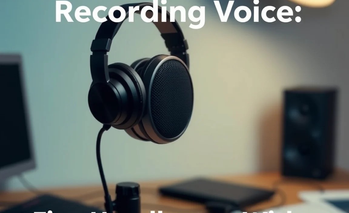 Tips for Using Headphones While Recording Vocals
