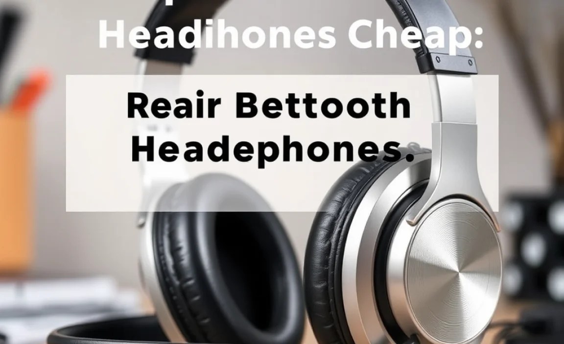 Tools and Materials for Cheap Headphone Repairs