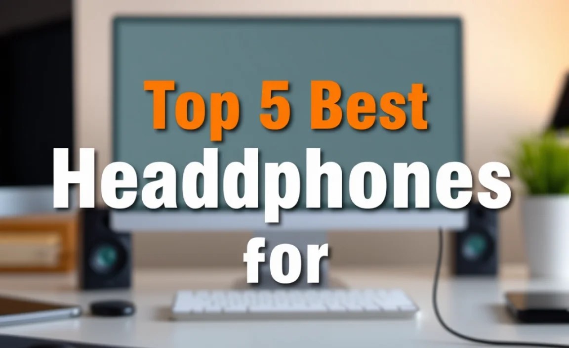 Top 5 Best Headphones for Computer
