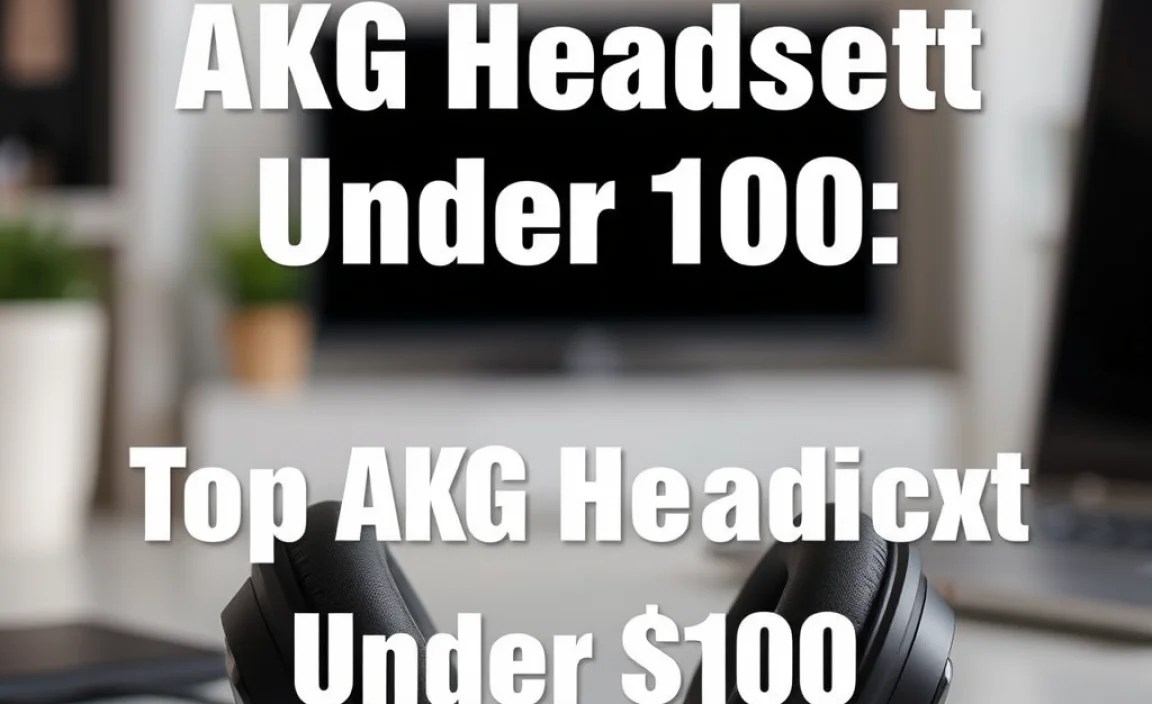 Top AKG Headset Picks Under $100