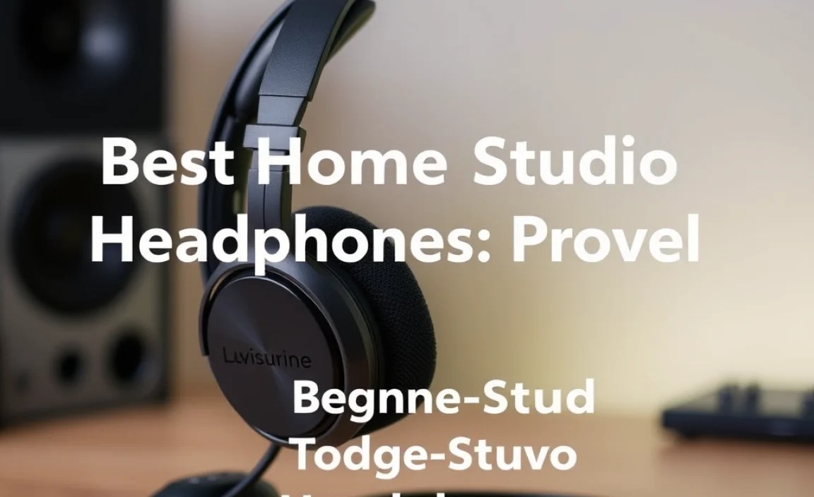 Top Beginner-Friendly Home Studio Headphones