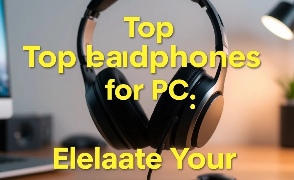 Top Headphones for PC: Elevate Your Audio Experience!
