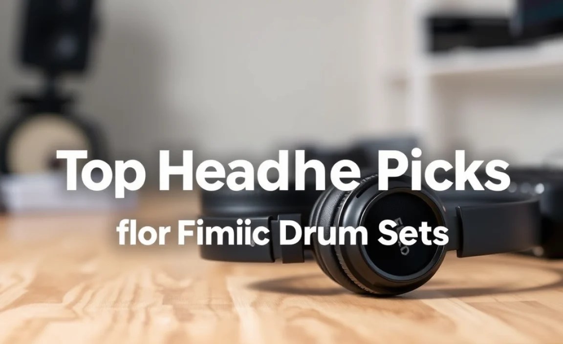 Top Headphones Picks for Electronic Drum Sets