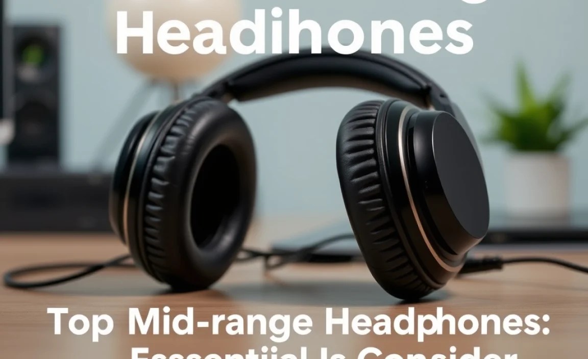 Top Mid-Range Headphones to Consider (Examples)
