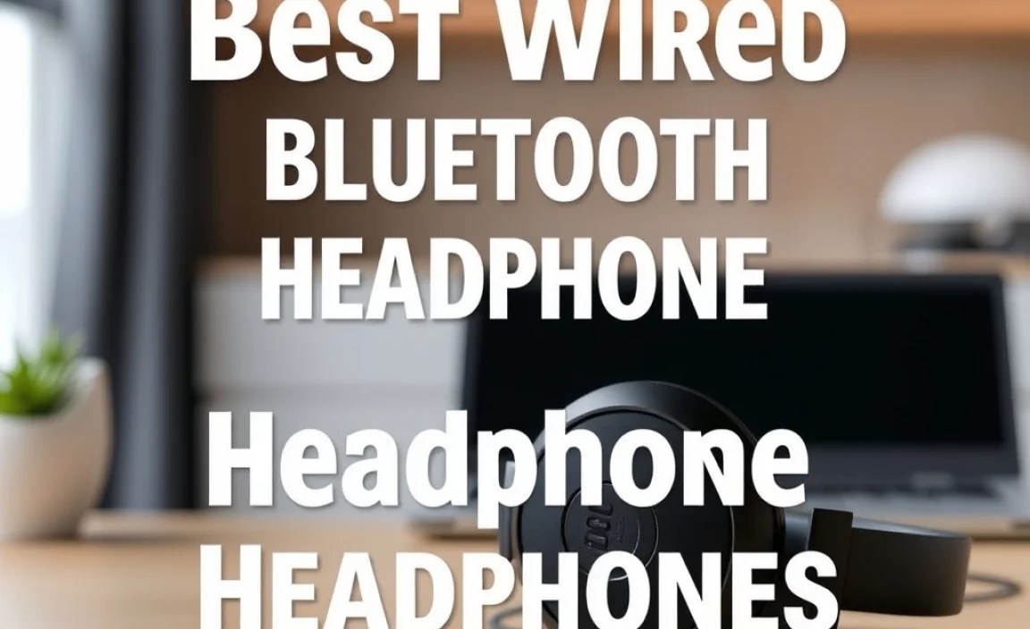 Top Picks: Best Wired Bluetooth Headphones for Different Needs