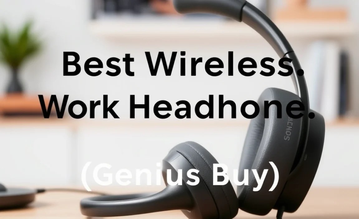 Top Picks for Best Wireless Work Headphones (Examples)