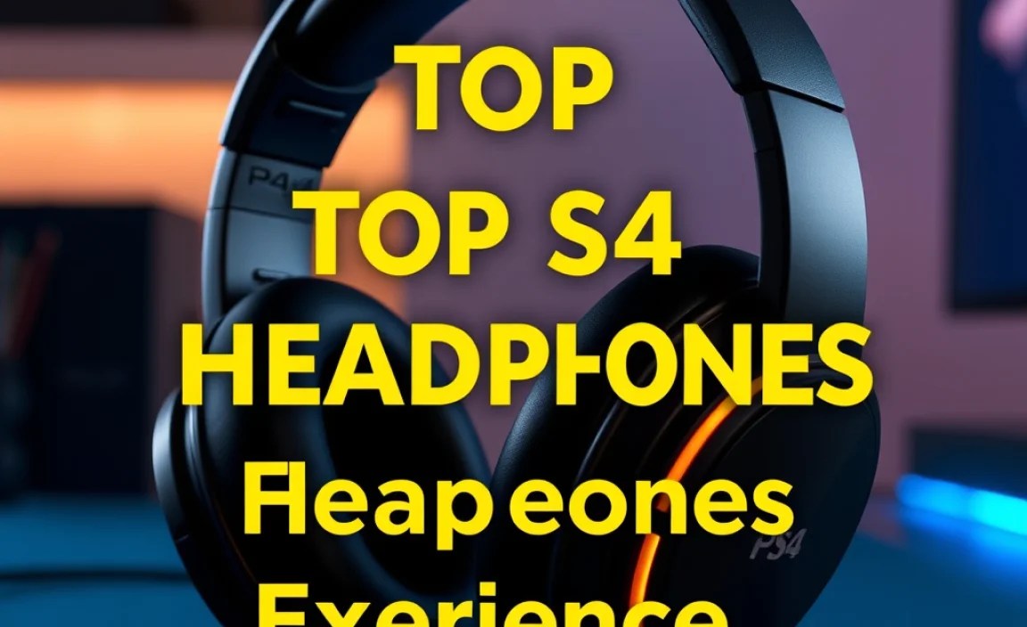 Top PS4 Headphones: Elevate Your Gaming Experience!